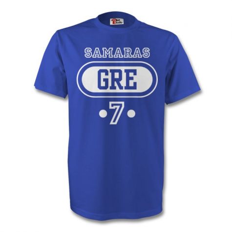 Georgio Samaras Greece Gre T-shirt (blue)