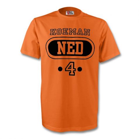 Ronald Koeman Holland Ned T-shirt (orange) - Kids