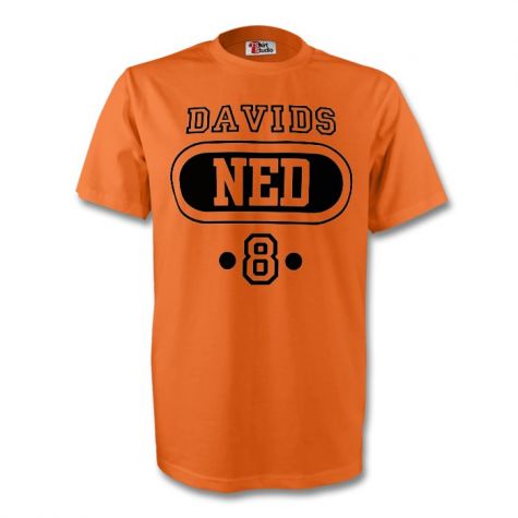 Edgar Davids Holland Ned T-shirt (orange) - Kids