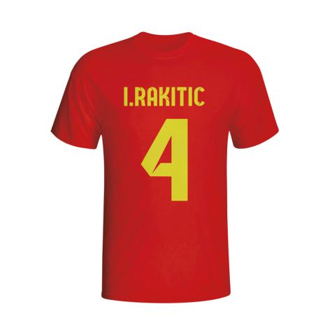 Ivan Rakitic Barcelona Hero T-shirt (red)