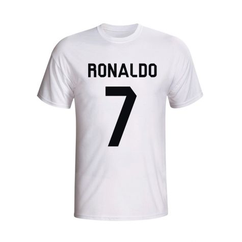 Cristiano Ronaldo Real Madrid Hero T-shirt (white) - Kids