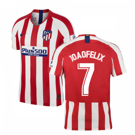 2019-2020 Atletico Madrid Vapor Match Home Shirt (Joao Felix 7)