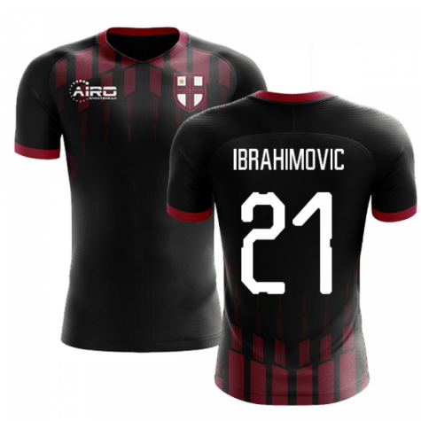 2023-2024 Milan Pre-Match Concept Football Shirt (Ibrahimovic 21)