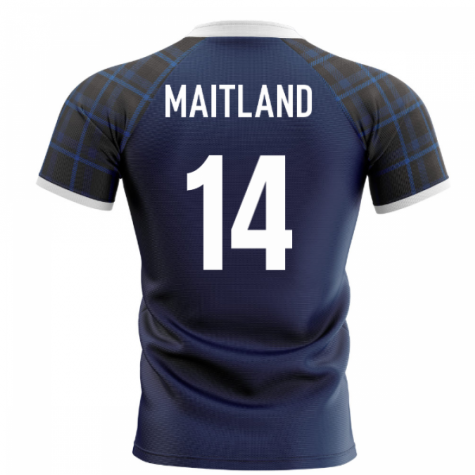 2025-2026 Scotland Home Concept Rugby Shirt (Maitland 14)