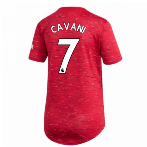 2020-2021 Man Utd Adidas Womens Home Shirt (CAVANI 7)