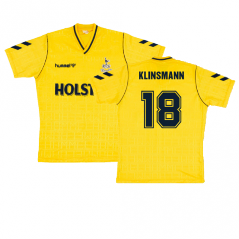 1988 Tottenham Away Hummel Retro Shirt (Klinsmann 18)