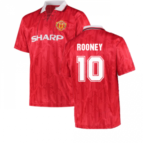 1994 Manchester United Home Football Shirt (ROONEY 10)