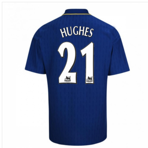 1997-98 Chelsea Fa Cup Final Shirt (Hughes 21)