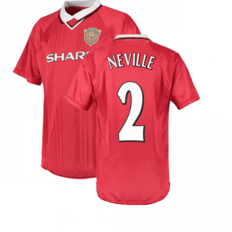 1999 Manchester United Champions League Shirt (NEVILLE 2)