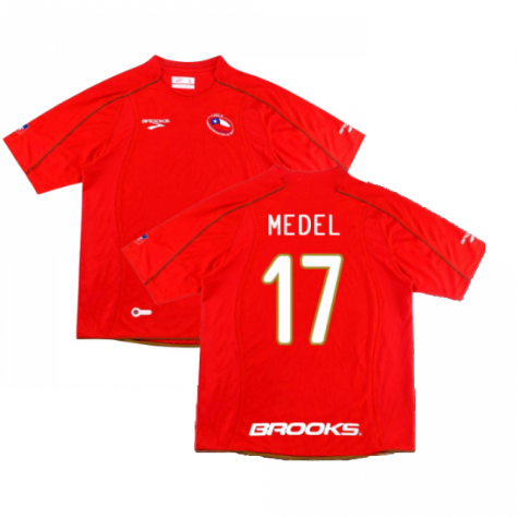 2010-2011 Chile Home Shirt (MEDEL 17)