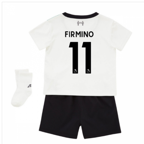 2017-18 Liverpool Away Baby Kit (Firmino 9)