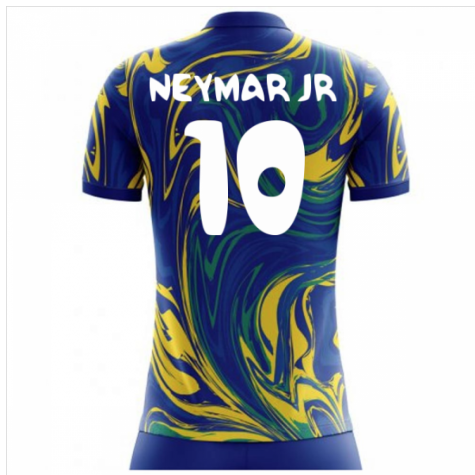 2025-2026 Brazil Away Concept Shirt (Neymar Jr 10) - Kids