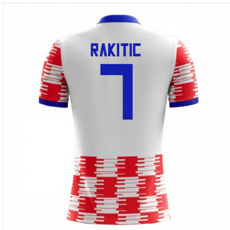 2023-2024 Croatia Home Concept Shirt (Rakitic 7)