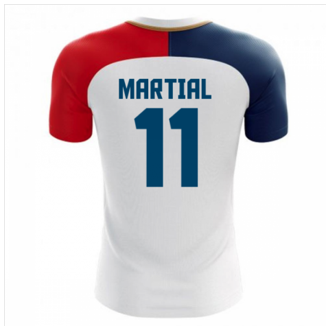 2025-2026 France Away Concept Shirt (Martial 11) - Kids