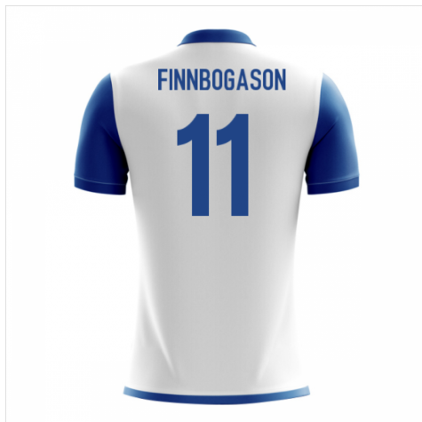 2023-2024 Iceland Airo Concept Away Shirt (Finnbogason 11) - Kids