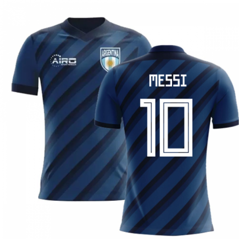 2023-2024 Argentina Away Concept Football Shirt (Messi 10) - Kids