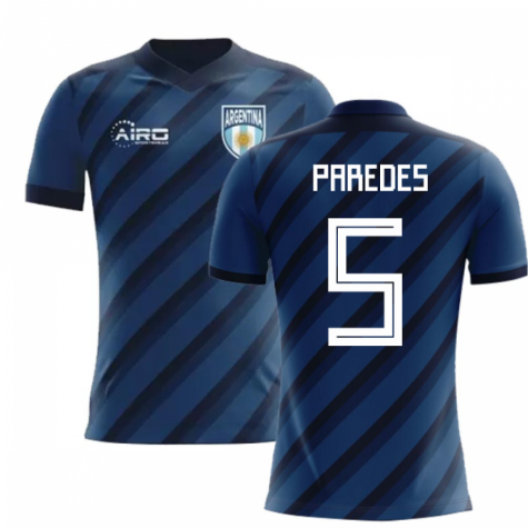 2025-2026 Argentina Away Concept Football Shirt (Paredes 5)