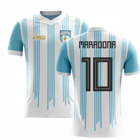 2023-2024 Argentina Home Concept Football Shirt (Maradona 10)