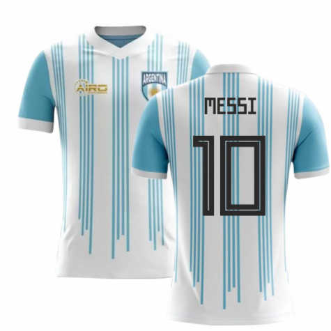 2023-2024 Argentina Home Concept Football Shirt (Messi 10)