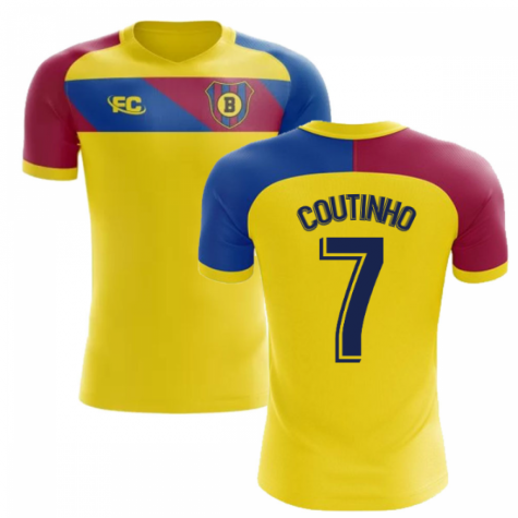 2018-2019 Barcelona Fans Culture Away Concept Shirt (Coutinho 7) - Womens