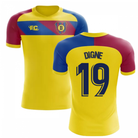 2018-2019 Barcelona Fans Culture Away Concept Shirt (Digne 19) - Womens