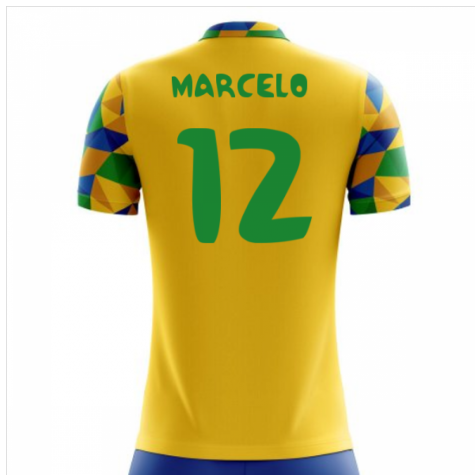 2023-2024 Brazil Home Concept Football Shirt (Marcelo 12)