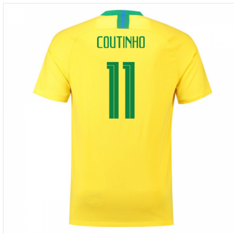 Brazil Football Jersey 2018