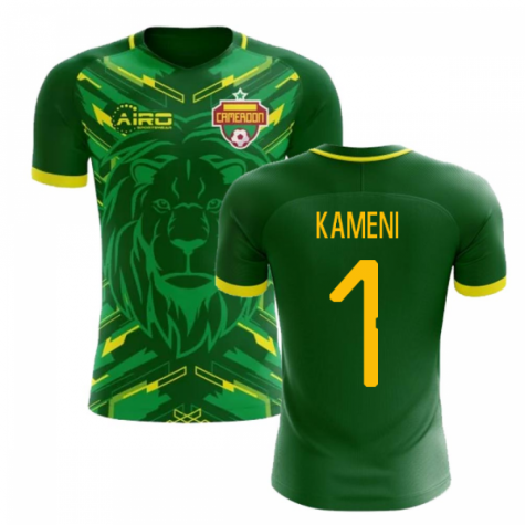 2023-2024 Cameroon Home Concept Football Shirt (Kameni 1) - Kids