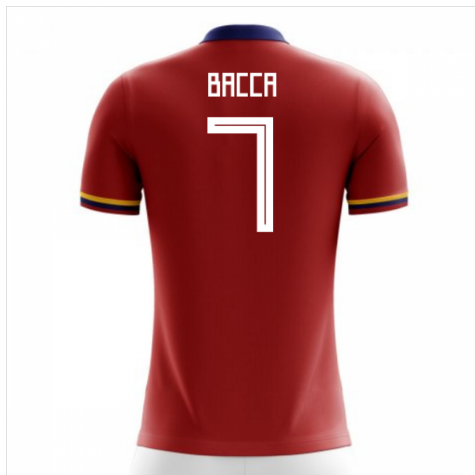 2023-2024 Colombia Away Concept Football Shirt (Bacca 7)