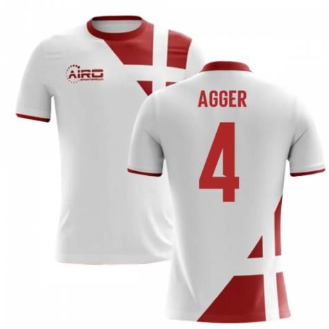 2024-2025 Denmark Away Concept Football Shirt (Agger 4) - Kids