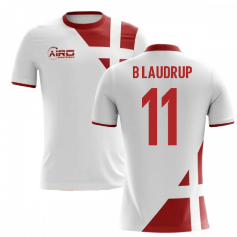 2023-2024 Denmark Away Concept Football Shirt (B Laudrup 11)