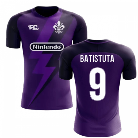 2023-2024 Fiorentina Fans Culture Home Concept Shirt (Batistuta 9)