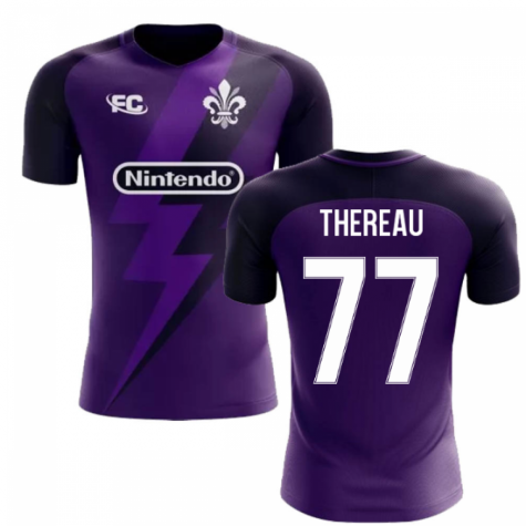 2023-2024 Fiorentina Fans Culture Home Concept Shirt (Thereau 77)