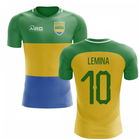 2023-2024 Gabon Home Concept Football Shirt (Lemina 10) - Kids