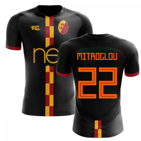 2018-2019 Galatasaray Fans Culture Away Concept Shirt (Mitroglou 22) - Kids (Long Sleeve)