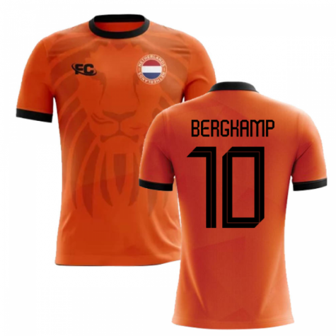 2018-2019 Holland Fans Culture Home Concept Shirt (BERGKAMP 10) - Womens