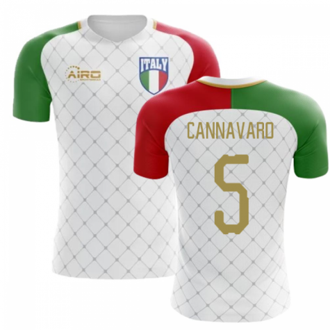 2023-2024 Italy Away Concept Football Shirt (Cannavaro 5)