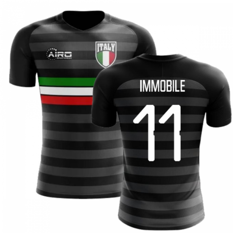 2024-2025 Italy Third Concept Football Shirt (Immobile 11) - Kids