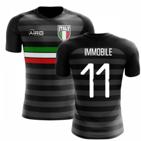 2023-2024 Italy Third Concept Football Shirt (Immobile 11) - Kids