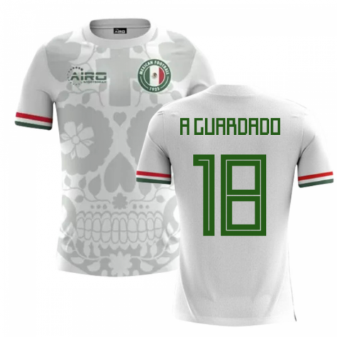 2023-2024 Mexico Away Concept Football Shirt (A Guardado 18) - Kids