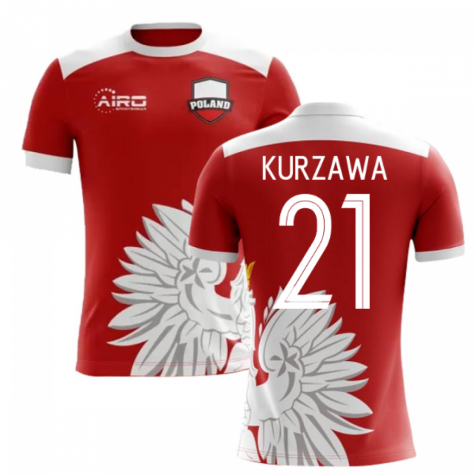 2023-2024 Poland Away Concept Football Shirt (Kurzawa 21) - Kids