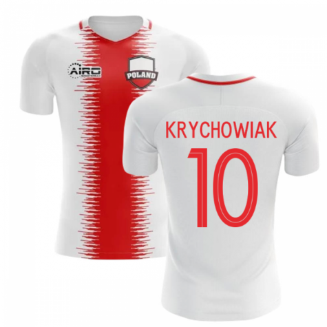 2023-2024 Poland Home Concept Football Shirt (Krychowiak 10)