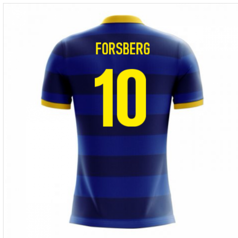 2023-2024 Sweden Airo Concept Away Shirt (Forsberg 10)