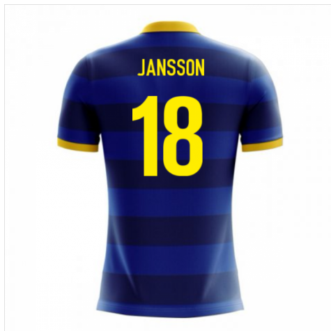 2023-2024 Sweden Airo Concept Away Shirt (Jansson 18) - Kids