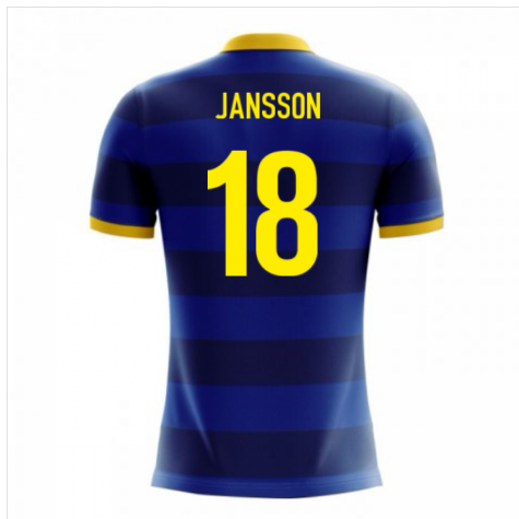 2025-2026 Sweden Airo Concept Away Shirt (Jansson 18)