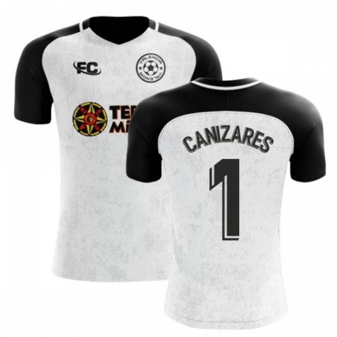 2018-2019 Valencia Fans Culture Home Concept Shirt (CANIZARES 1) - Womens