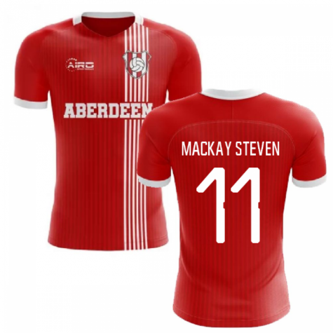 2025-2026 Aberdeen Home Concept Football Shirt (Mackay Steven 11)