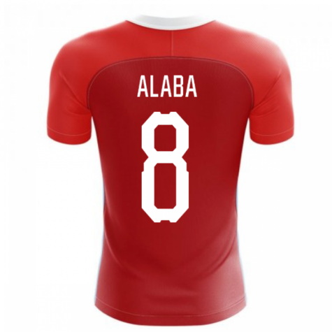 2025-2026 Austria Home Concept Football Shirt (ALABA 8)