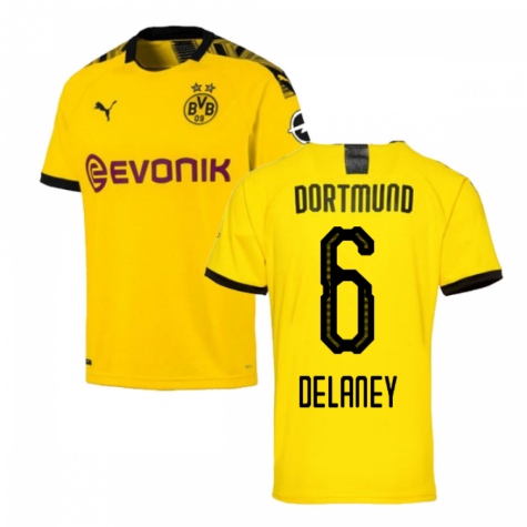 2019-2020 Borussia Dortmund Home Puma Shirt (Kids) (DELANEY 6)