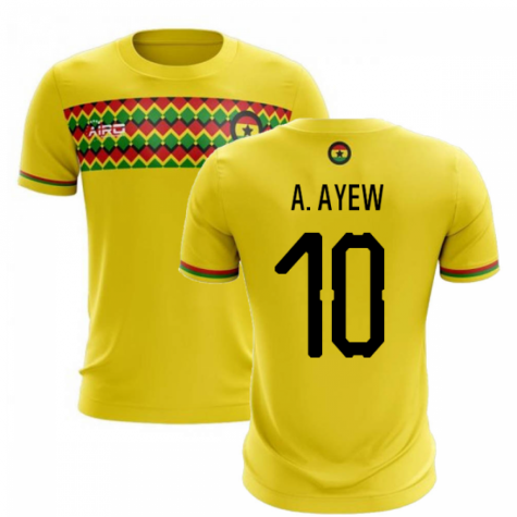 2023-2024 Ghana Third Concept Football Shirt (A. Ayew 10)